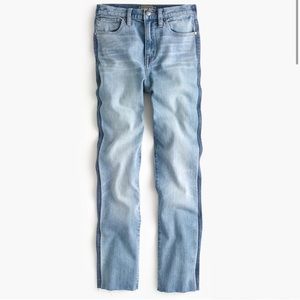 EUC Jcrew Ponte Sur Jean With Stripe Size 28P